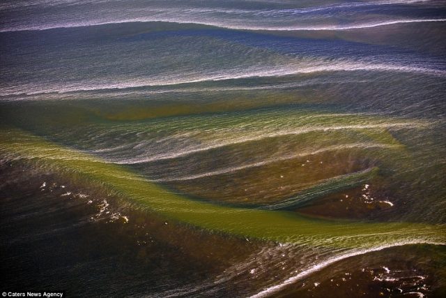 rolling-swells-are-pictured-in-the-florida-keys-which-comprises-a-string-of-islands-stretching-120miles-off-the-states-coast