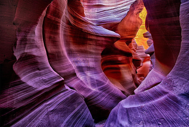 Antelope Canyon violet