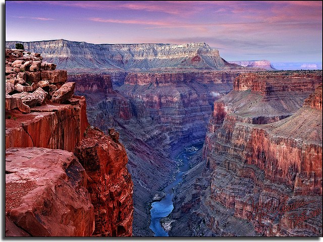Grand Canyon blue