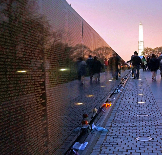 The Vietnam Veterans Memorial 640