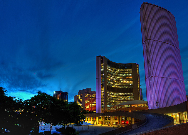 Toronto City Hall-Side View