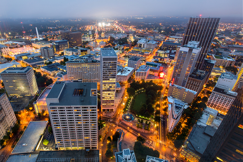 Downtown Atlanta skyline 800