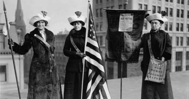 american suffragettes