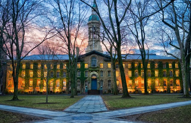 Princeton University at Dusk