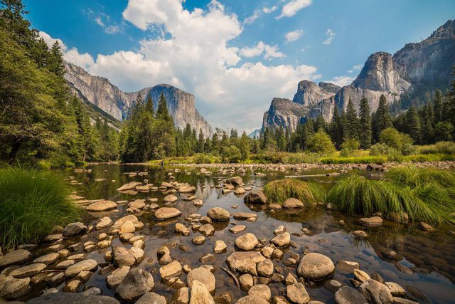 Yosemite Valley and Merced River